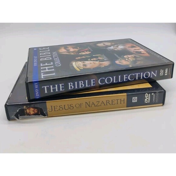 The Bible Collection 4 DVD Set & Jesus Of Nazareth Lot Of 2 Religious Dvds - Picture 6 of 16